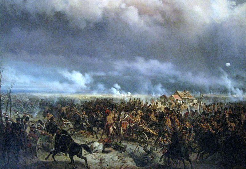 Bogdan Villevalde Battle of Grochew France oil painting art